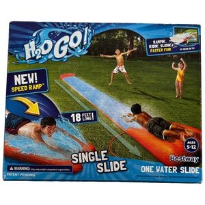 NEW H2OGO 18 Feet Long Single Water Slide